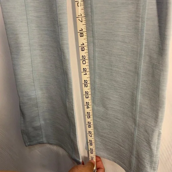 NWOT Zen Again Heather Flares By FP Movements Heather Blue Pearl small - Picture 7 of 11